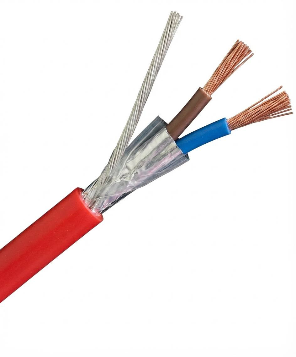 کابل سیلیکونی افشان قلع اندود فویل و درین وایر0.5+ 2.5*2 آگر