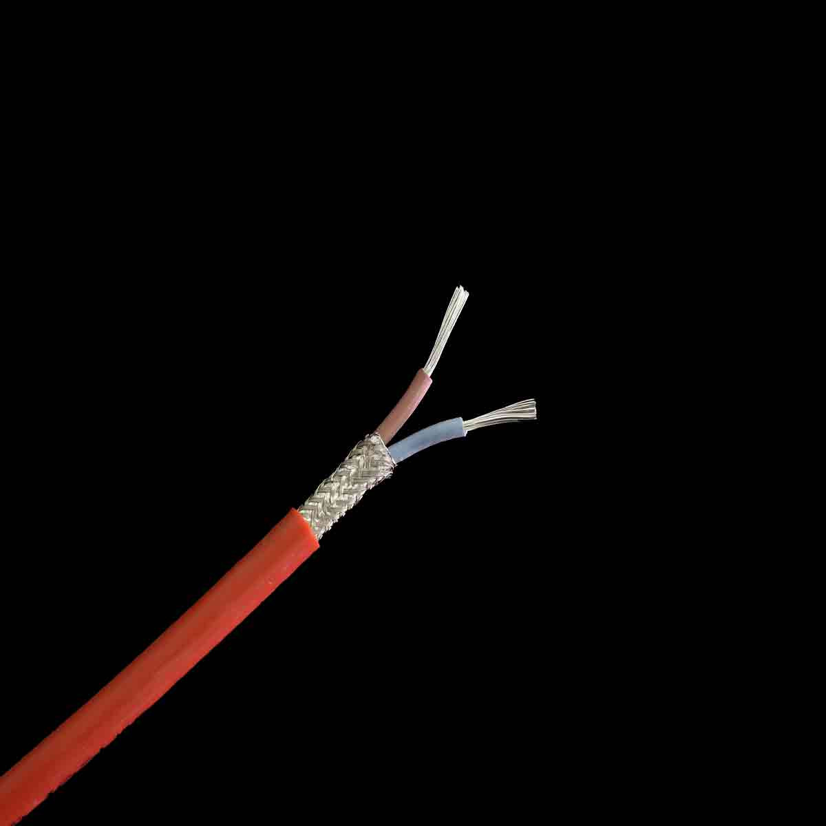 کابل سیلیکونی افشان قلع اندود فویل و شیلد 1.5*2 آگر